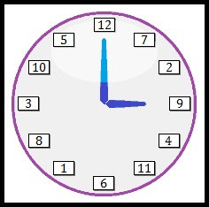 Clock face by 7s